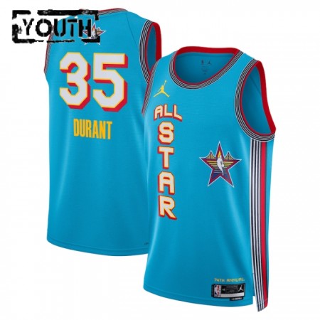 Camiseta Niños All-Star 2025 Kevin Durant Jordan Azul Swingman
